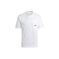 Adidas Originals Adv Pkt Logo Tee Round Neck Short Sleeve Men Tops White GN2365 XL
