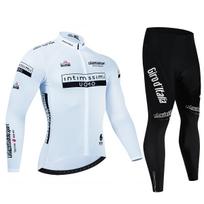 Tour De Giro D'ITALIA Winter Thermal Fleece Cycling Jersey Set Bicycle Clothing MTB Bike Wear Maillot Ropa Ciclismo Cycling Set Asian Size -S