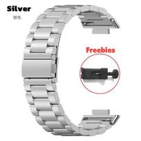 Metal Strap For Huawei Watch Fit 3 Smartwatch Stainless Steel Bracelet Wristband Belt For Huawei Watch Fit 2 1 Correa Accessories Huawei Watch Fit 3 sidabras