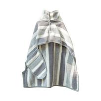 Dog Bath Robe Absorbent Quick Dry Towel for Golden Retriever Shiba Inu Cat Pet Drying Robe After Bath Soft Coral Fleece Pet Bath Towel S pilka