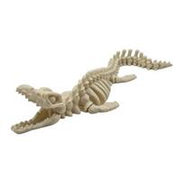 3D spausdintas Mosazauro skeletas Articulated Mosazauro figūrėlė Prehistorinis dinozauras Kolekcionuojamas daiktas Akvariumo, stalo, knygų lentynos dekoravimui A beige