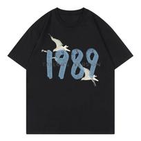 Taylor Swifts 1989 T-Shirts Men Women T Shirt Gift Fans Music Concert Short Sleeve Unisex Streetwear Clothing Oversized Tshirt 4XL