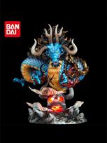 22cm One Piece Anime Figūrėlė GK Kaido Drakono Forma Keturi Imperatoriai Su Lempa PVC Veiksmo Figūrėlės Lėlės Antistresinis Žaislas Dovanai