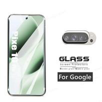 6in1 Fingerprint Unlock Tempered Glass For Google Pixel 10 Pro XL Screen Protector 4in1 For Pixel 9A 10 9 Pro XL Lens Glass Film Google Pixel 9