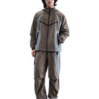 Nike Tech Men's Dri-FIT Woven Color-Block Windrunner Loose Jacket IH8462-289 L