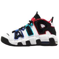 (GS) Nike Air More Uptempo CL 'White Black Royal Red' Kids' FV0838-100 EU 35.5