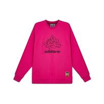 adidas originals Adv Crew Athleisure Casual Sports Round Neck Pullover Pink Men's GV0924 XS