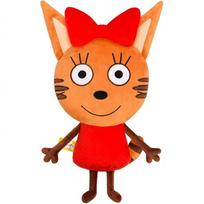 Naujas Atvykimas Mielos Trys Mažos Katytės Pliušinis Žaislas Minkštos Animacinių Filmukų Kimštos Lėlės Vaikams 44cm