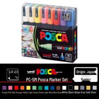 Uni POSCA PC-5M Marker Pen Set