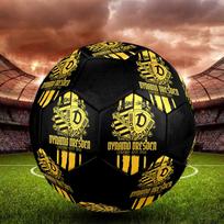 SG Dynamo Dresden Salės futbolo kamuolys Spalvingas Mašininis siuvimas PVC Dydis 5 Komandinės treniruotės Varžyboms Paruoštas Patvarus Aukšto atšokimo Šauni sporto dovana