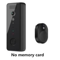 Intelligent 5G WiFi Video Doorbell Camera Visual Intercom System Night Vision IP Door Bell Wireless Home Security Camera (as the picture,2.4G/5G 1080P)