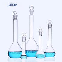 Laboratorinio lygio matavimo kolba 500ml gray