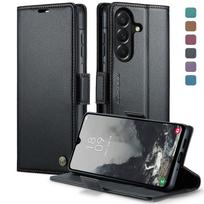 Luxury Business Flip Cards Solt Wallet Leather Phone Case for Samsung S26 Ultra S25 S24 S23 A27 A17 A07 A57 A37 Shockproof Cover Galaxy A27 juoda