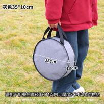 Portable Easy Fold Round BBQ Stove Carry Bag Multi functional Outdoor Camping Table Storage Tote for Picnic Camping