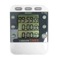 ZhuiRi PS382 Three-Channel Countdown Timer with Stopwatch and Memory Function