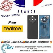 Cache Batterie Vitre Arrière - REALME - 11 Pro+ - Astral Black - Noir - Premium juoda