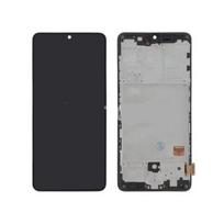 Écran OLED - SAMSUNG - Galaxy A41 (A415F) - Original - Noir - Sur châssis