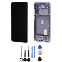 Écran LCD - SAMSUNG - Galaxy S20 FE 5G (G781B) - Vitre tactile assemblée sur châssis - Violet