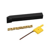 SCLCR1212H06 Lathe Tool Holder with 10 CCMT060204HM VP15TF Inserts for Efficient Steel and Cast Iron Machining Process China Mainland