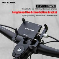 GUB PLUS 21 Motorcycle Bike Phone Holder Aluminum Alloy Clip Stand Rotatable Adjustable Anti-slip for 22.2-31.8mm Handlebar China Mainland