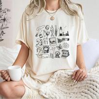 Game Life Is Strange T-shirt Summer Men's and Women's Cotton Y2K Clothing Fashion Oversize Short Sleeve Top S