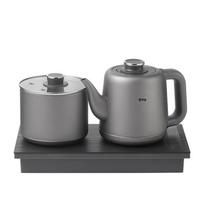 FUNORK Pure Titanium Automatic Tea Kettle and Steamer Set CN plug (adapter included) pilka spalva