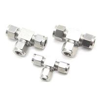 Stainless Steel Equal Tee Tube Fitting