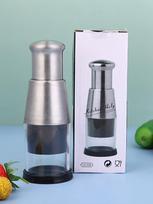 Manual Pressed Garlic Chopper 304 Stainless Steel Garlic Puree Tool Food Vegetable Garlic Onion Dicer Mincer Household Gadget CN