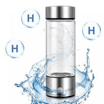 420ML Hydrogen Water Bottle Portable Hydrogen Water Generator Large Capacity Hydrogen Water Ionizer Machine for Daily Drinking China Mainland