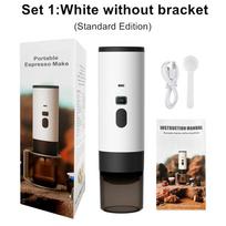 Portable Electric Coffee Maker 3-in-1 Capsule Coffee Grinder Travel Coffee Maker for Car and Home Camping Campany balta
