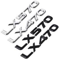 Black edition S LX470 LX570 Car Sticker For LX Rear Tailgate Trunk Badge Emblem Letters Stickers Trim Replace Accessories LX470 juoda