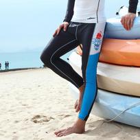 Shark Baolai Men's Korean Snorkeling Swimsuit - Sun Protection, Warm, Long-Sleeved, Split Design. XL