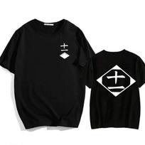 High Street Anime Cotton T-Shirt Bleach Cosplay Shirt Zaraki Kenpachi Men Women O-Neck Short Sleeve Tee Fashion Tshirt for Fans S