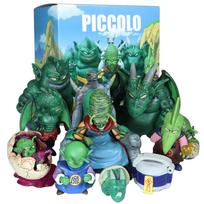 10Pcs Anime Dragon Ball Z Piccolo Family Figure PVC Action Figures Budokai Goku Duel Collection Model Doll Toys For Children With box