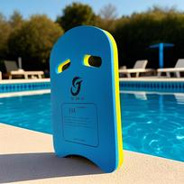 1Pc Professional Swimming Trainer, Universal Float Board With Hand Grip Holes, Swimming Pool Kickboard, Professional Swimming Equipment, U-Shaped 1pc blue