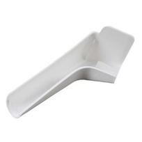 2Pcs White Caravans Roof Rain Drain Pilot Gutters Roof Drain Caravan Exterior Protection Accessories