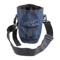 Adjustable Dog Treat Training Pouch Easily Carries Pet Toys, Treats, Poop Bag  Dispenser 3 Ways to Wear Pet Training 1 tamsiai mėlyna spalva