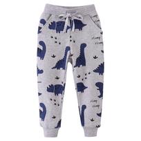 Autumn & Winter Cotton Terry Sweatpants for Girls - European & American Style 7T (140cm)