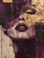Abstract Woman Flowers Diamond Painting Gir Diy Full Square Round Drill Rhinestone Embroidery Mosaic Cross Stitch Kits Square drill 30x40cm