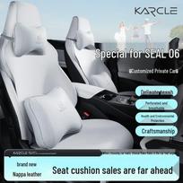 Karcle Premium odinės automobilio sėdynių užvalkalai BYD Seal 06 DM-i