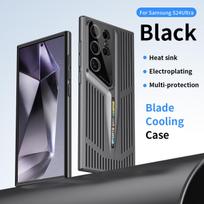 Cooling Case For Samsung Galaxy S25 S24 Ultra S23 S22 Plus Slim Hard Back Cover For Samsung S24 Camera Protection Shell Bumper Galaxy S22 5G juoda