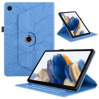 360 laipsnių besisukantis planšetinio kompiuterio dėklas Samsung Galaxy Tab S10 Ultra S9 FE 10.9 colių  Dėklas Tab A9 Plus S9 S8 S7 11 S10Plus 12.4 colių Funda S10 Plus 12.4 inch mėlyna