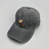 Fun Fox Embroidered Baseball Cap Men'S And Women'S Cowboys Fun Sunshade Casual Versatile Cap 52-60cm pilka spalva