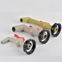 S60x6 Stambus sriegis IBC vandens talpos adapteris Patvarus 1/2'' 3/4'' 1  Drėkinimo jungties vožtuvas Žarnos čiaupo jungtis Greita jungtis Style 1