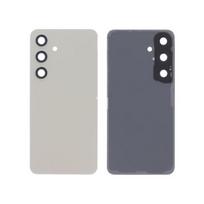 Cache batterie / vitre arrière - SAMSUNG - Galaxy S24 (S921B) - Crème - Sans logo