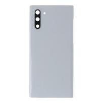 Vitre arrière - SAMSUNG - Galaxy Note 10 - Blanc - Adhésif + lentille - Sans logo