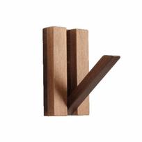 Sulankstomi pianino klavišų formos kabliukai Rankų darbo prieškambario sieniniai kabliukai Sieniniai drabužių kabyklos Biuras Wooden Hook beige