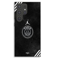 Case For Samsung Galaxy S23 Ultra PSG jordan black logo Maniacase juoda