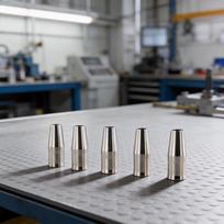 Mig Welding Gas Nozzle For Lincoln Magnums PRO 100L And PRO 175L Parts, KP3075-1-50F Pneumatic Tool Accessory Welding Gas Nozzle China Mainland