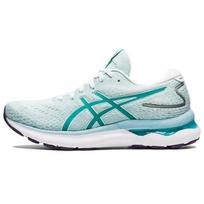 Asics GEL-Nimbus 24 Women Low Top Marathon Running Shoes Mint Green 1012B201-401 37